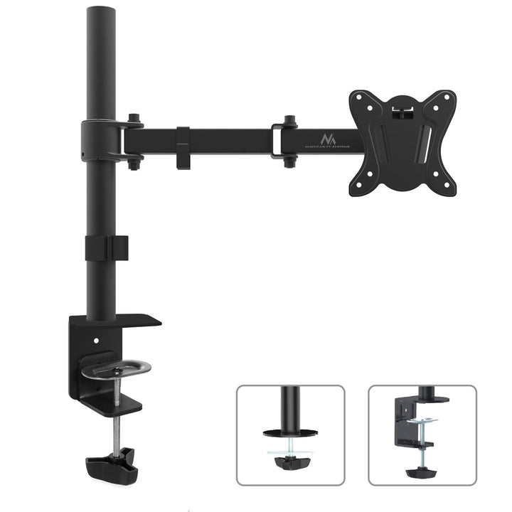 Maclean držač za stol za LCD monitor, 13"-27", VESA 75x75 i 100x100, 8 kg, MC-690N