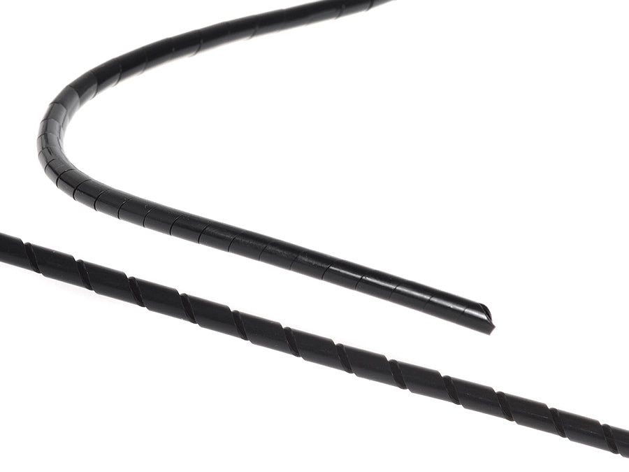 Maclean MCTV-684 B navlaka za kabele (5*6 mm) 3 m crna spirala