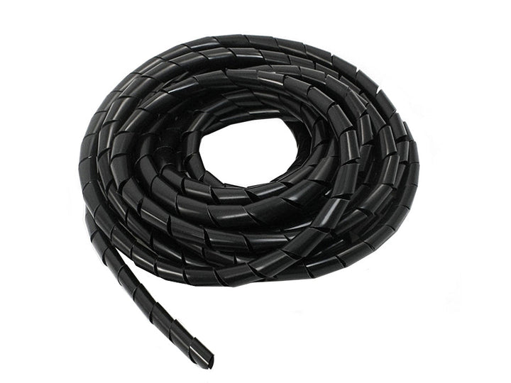 Maclean zaštita kabela, (8,7*10 mm), 3 m, crna spirala, MCTV-685 B