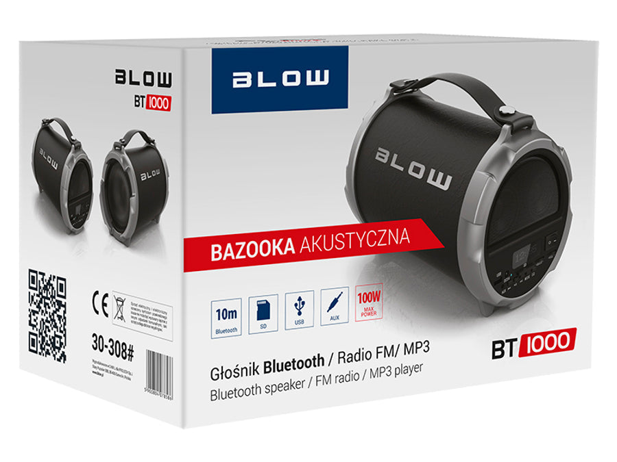 Blow BT 1000 Difuzor portabil FM Bluetooth USB reîncărcabil
