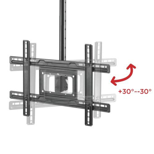 Univerzalni LCD LED monitor s LCD OLED QLED zaslonom za stropnu montažu, 23–100", max. 50 kg, max. VESA 600×400