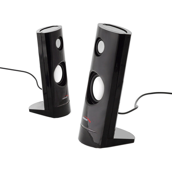 8W USB-napajani računalni zvučnici crni Audiocore AC860