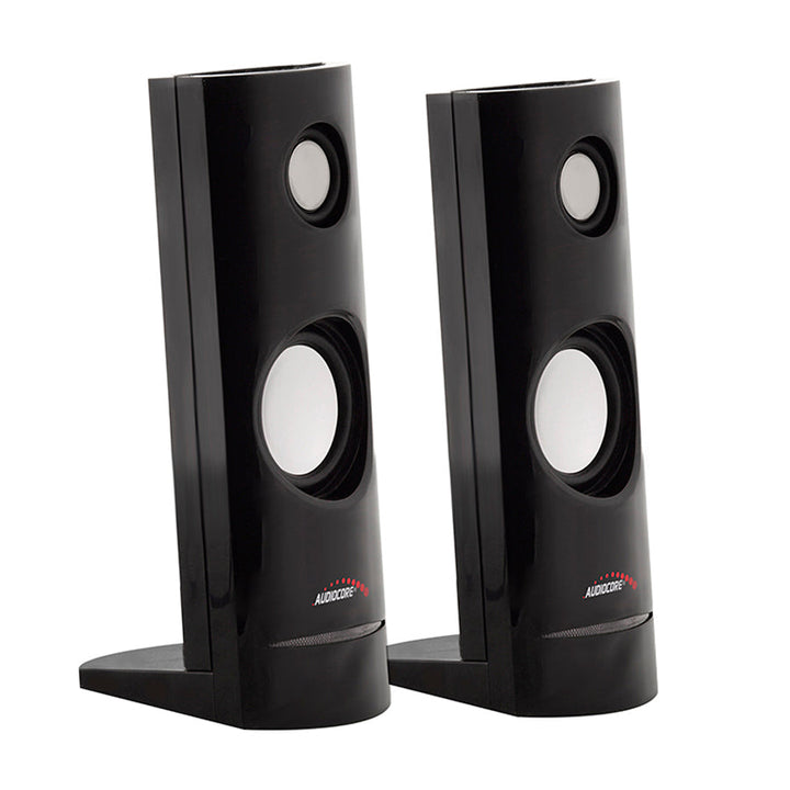 8W USB-napajani računalni zvučnici crni Audiocore AC860