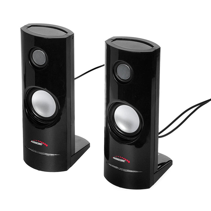 8W USB-napajani računalni zvučnici crni Audiocore AC860
