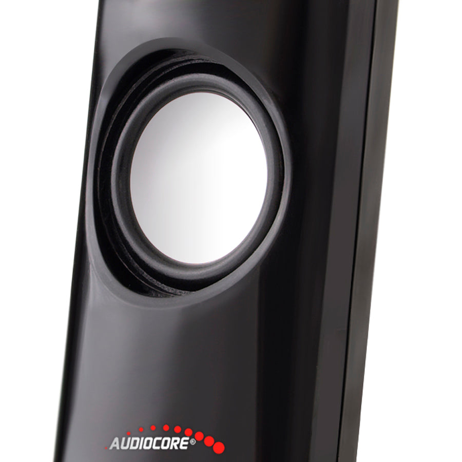 8W USB-napajani računalni zvučnici crni Audiocore AC860