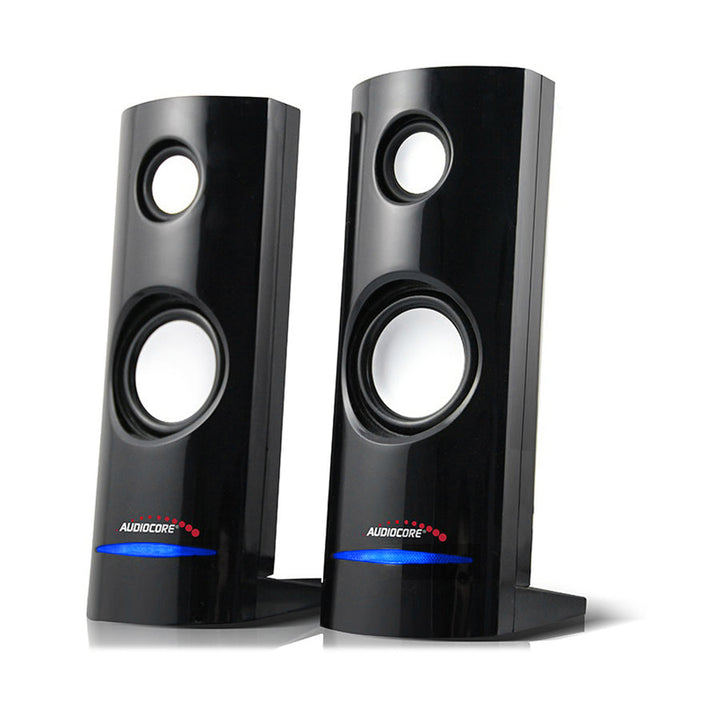 8W USB-napajani računalni zvučnici crni Audiocore AC860