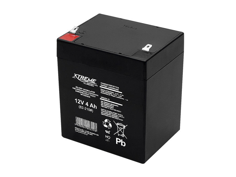 12V 4 Ah Xtreme AGM gel baterija bez održavanja