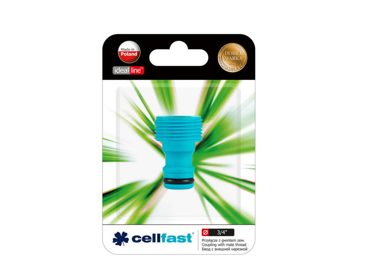 3/4" Cellfast Ideal Line vanjski navojni spojnik