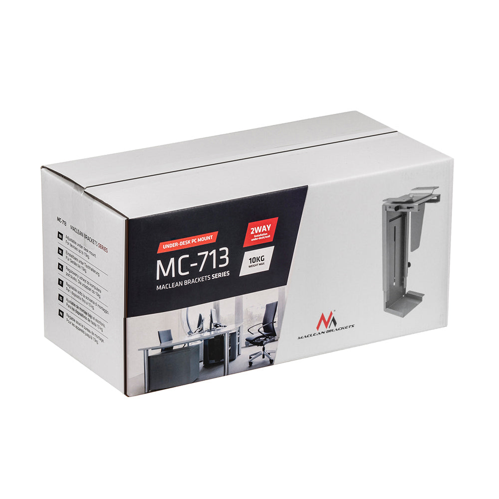 Maclean nosač za računalo, srebrni, MC-713 S