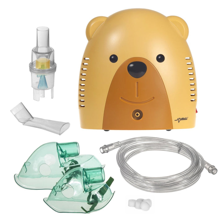 Promedix inhalator za djecu, medvjedić, nebulizatorski set, maske, filtri, PR-811