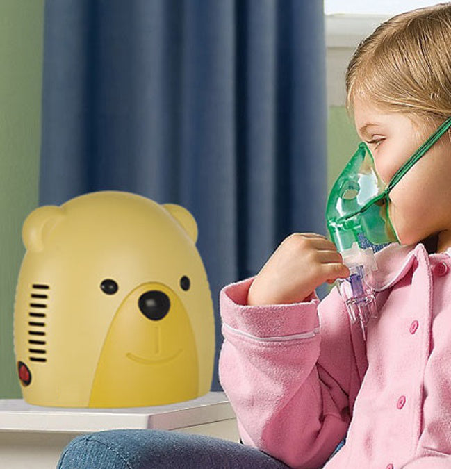 Promedix inhalator za djecu, medvjedić, nebulizatorski set, maske, filtri, PR-811
