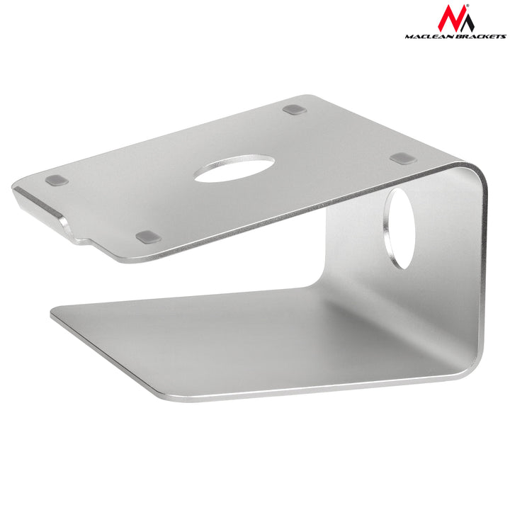Maclean stalak za laptop, aluminij, srebro, MC-730