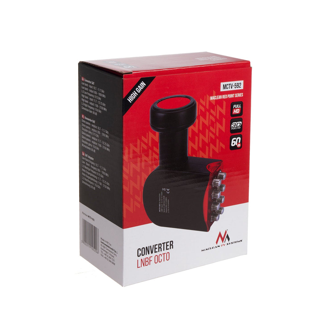 Convertor satelit octo multiroom full hd 3D 4K converter