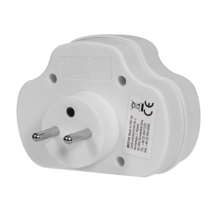 Maclean električna utičnica, trojna s prekidačem, MCE142