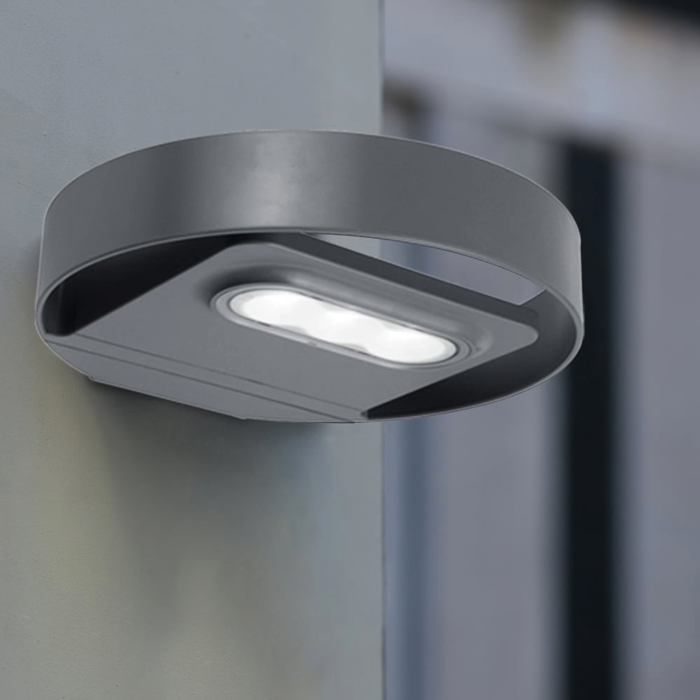 GreenBlue GB130 LED 3W okrugla solarna zidna lampa