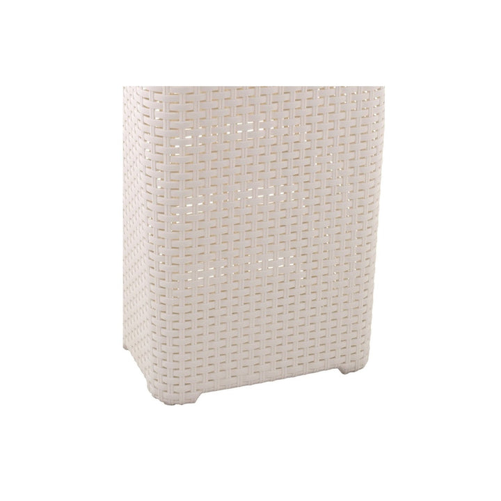 Košara za rublje Curver, prožetani dizajn, 40 l, krem, Natural Style
