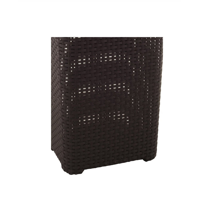 Košara za rublje Curver, prožetani dizajn, 40 l, tamno smeđa, Natural Style