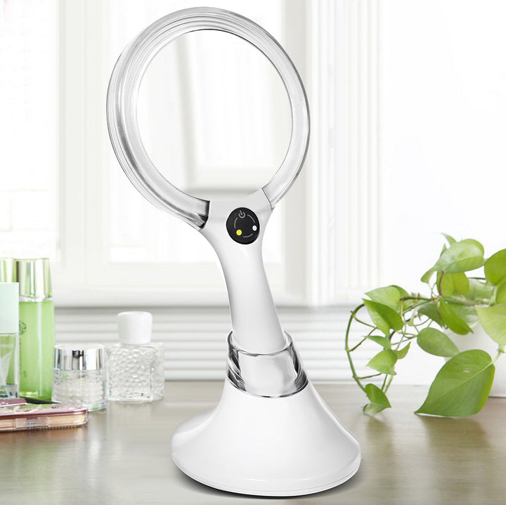 Oglindă cosmetică în picioare LED Light 5X Mărire Promedix PR-100 încărcător wireless