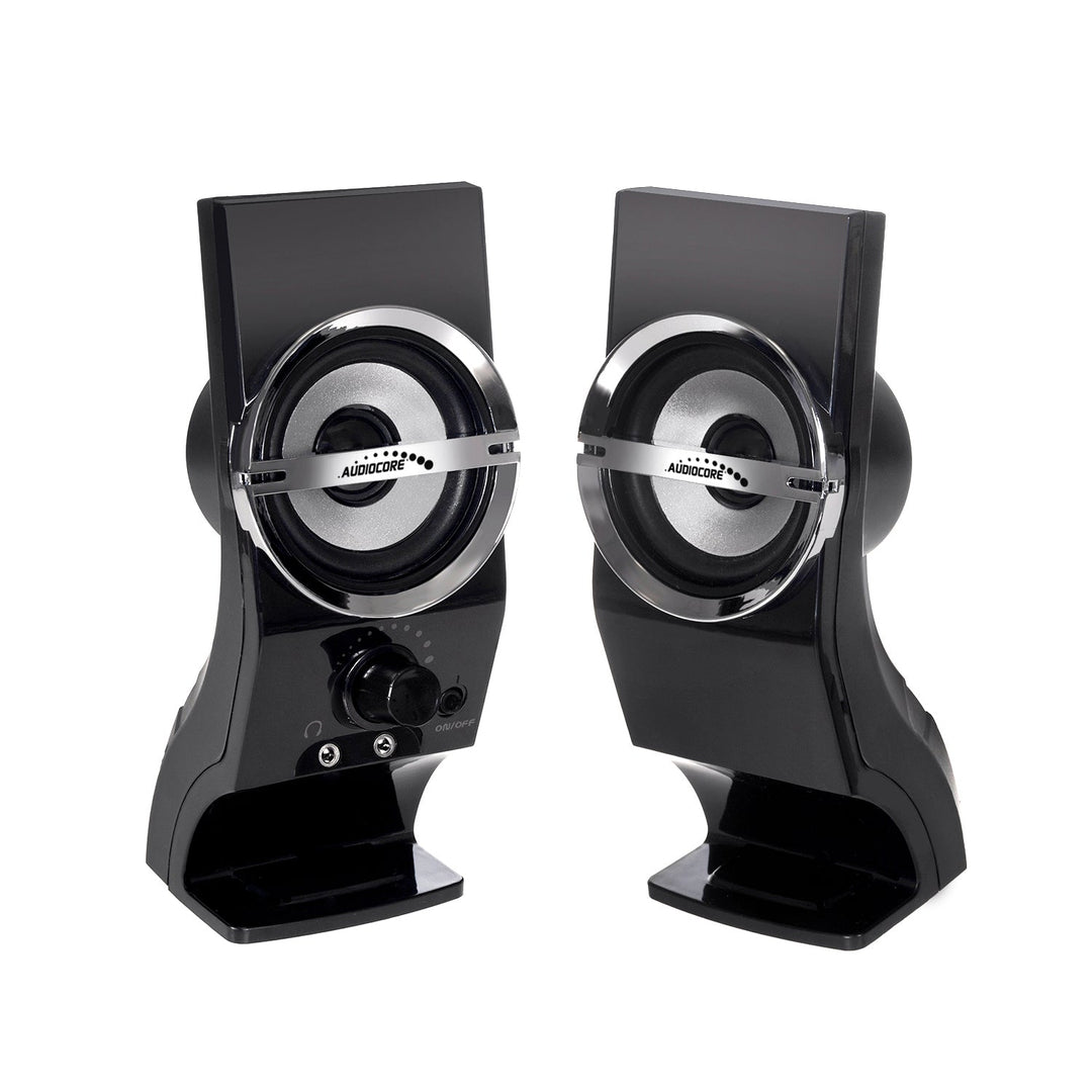 Audiocore 6W računalni zvučnici, USB, crni, AC805