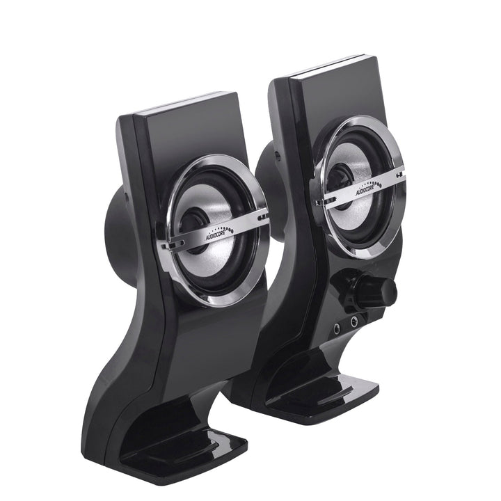 Audiocore 6W računalni zvučnici, USB, crni, AC805
