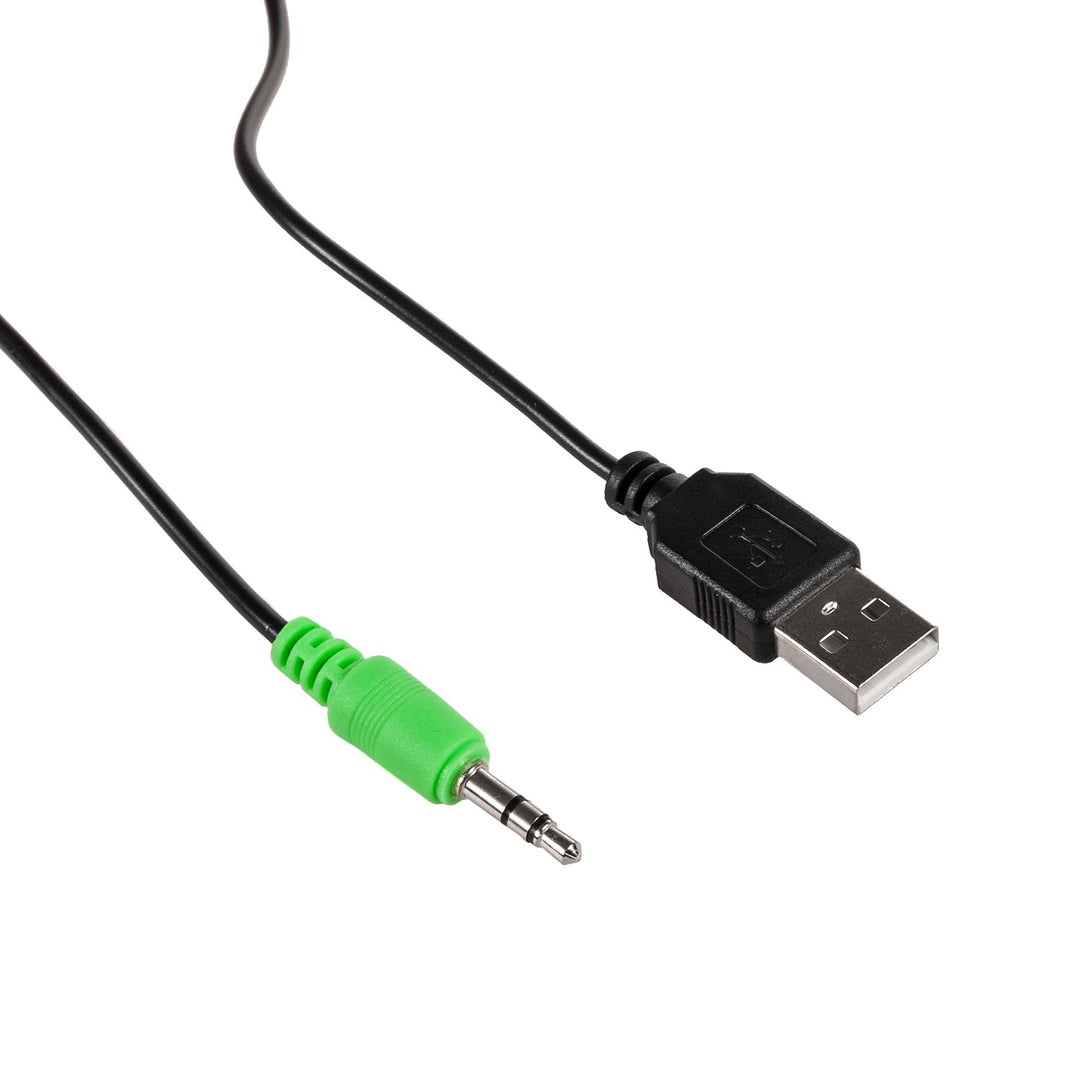 Audiocore 6W računalni zvučnici, USB, crni, AC805