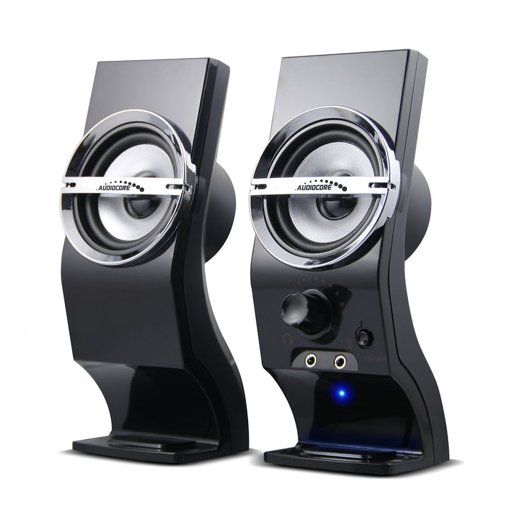 Audiocore 6W računalni zvučnici, USB, crni, AC805