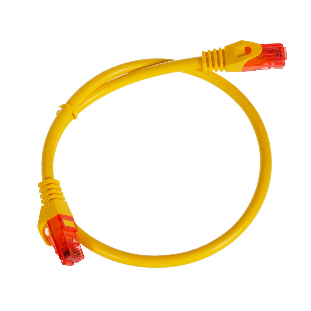 LAN mrežni kabel, Ethernet RJ45 UTP cat6 0,5 m Maclean MCTV-300 Y