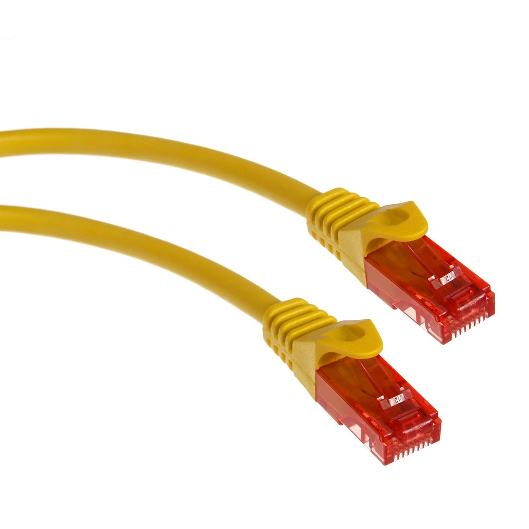 Maclean kabel, UTP kabelski spojni kabel, utikač-utikač, Cat6, 2 m, žuti, MCTV-302 Y