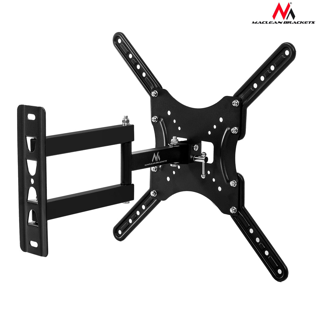 Maclean nosač za TV ili monitor, univerzalni, max. VESA 400x400, 13-60", 30 kg, crni, MC-759