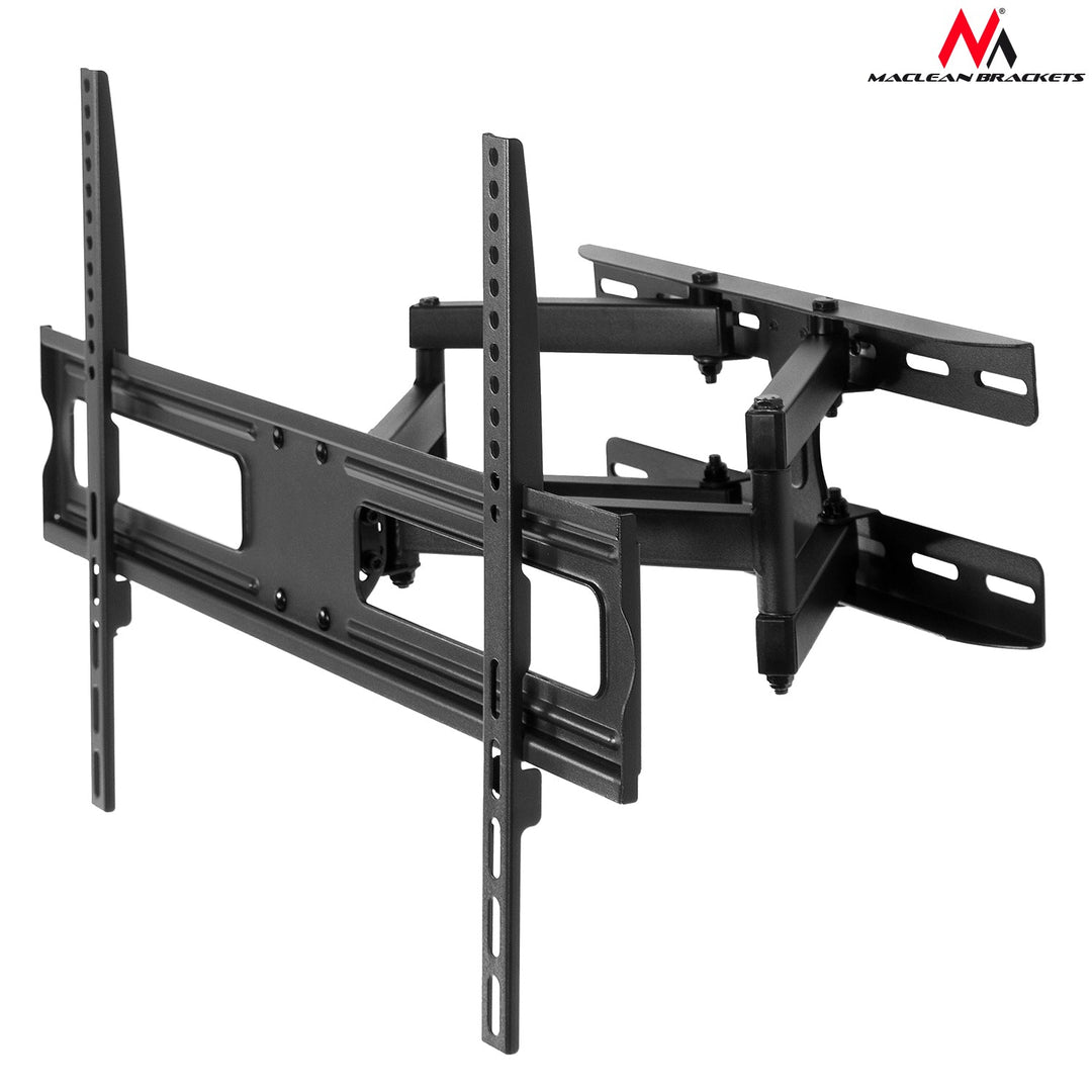 Maclean držač za TV ili monitor, univerzalni, max. VESA 600x400, 37-80", 30 kg, crni, MC-762