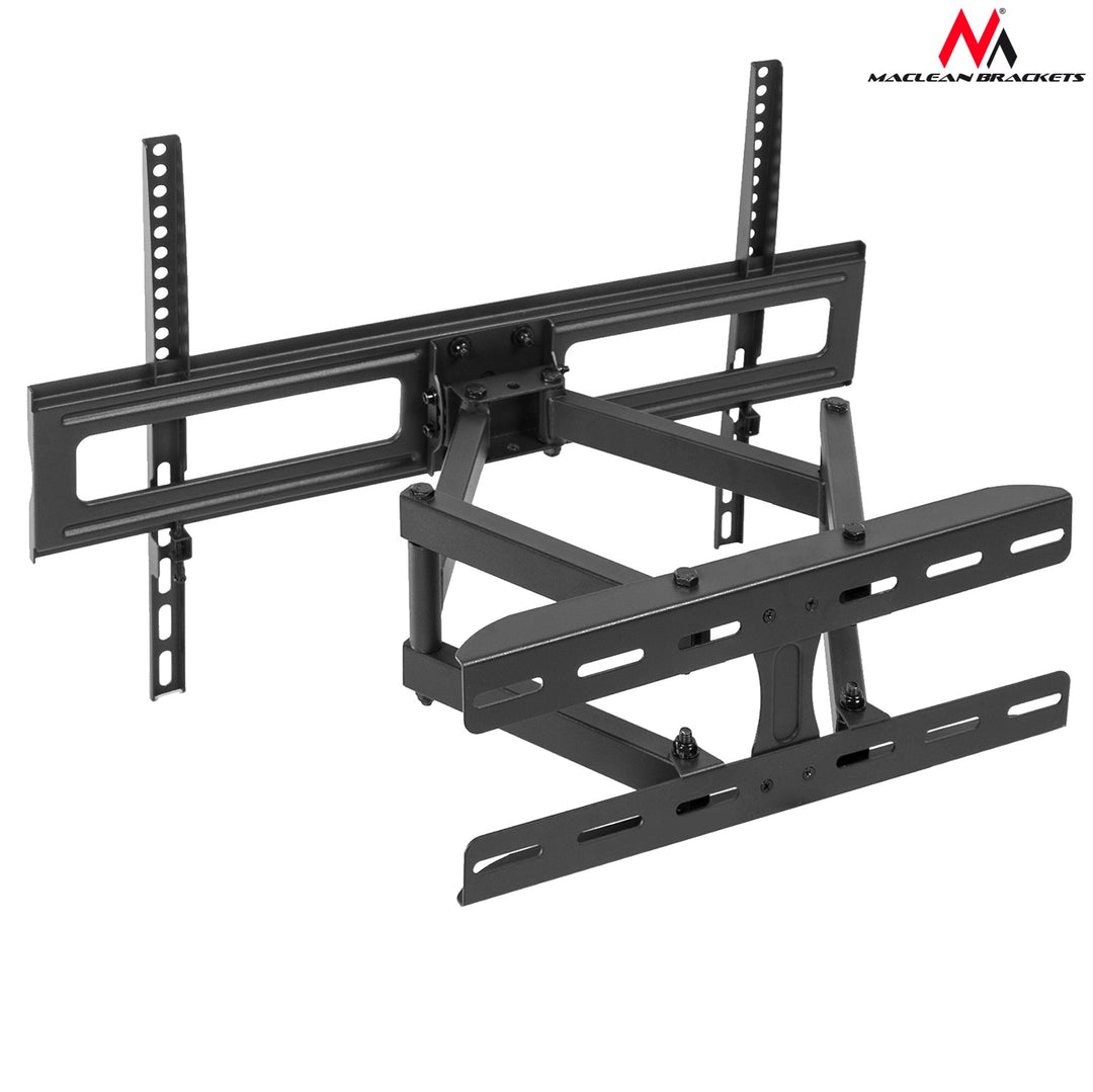 Maclean držač za TV ili monitor, univerzalni, max. VESA 600x400, 37-80", 30 kg, crni, MC-762