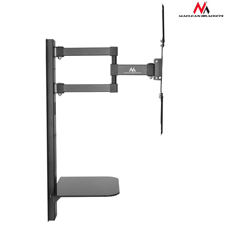 Maclean TV nosač s DVD policom, VESA 400x400, 32"-55", 30 kg, MC-772