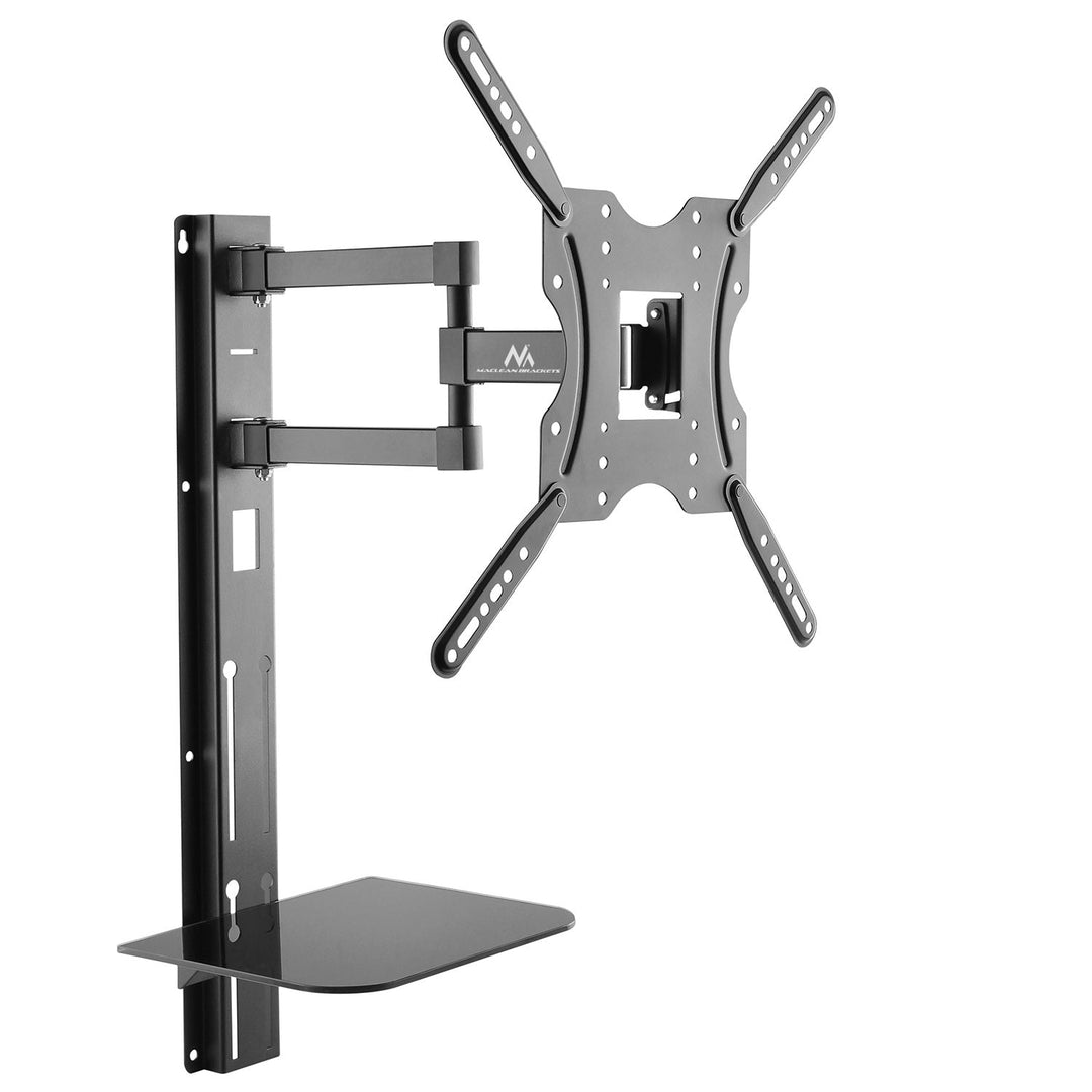 Maclean TV nosač s DVD policom, VESA 400x400, 32"-55", 30 kg, MC-772