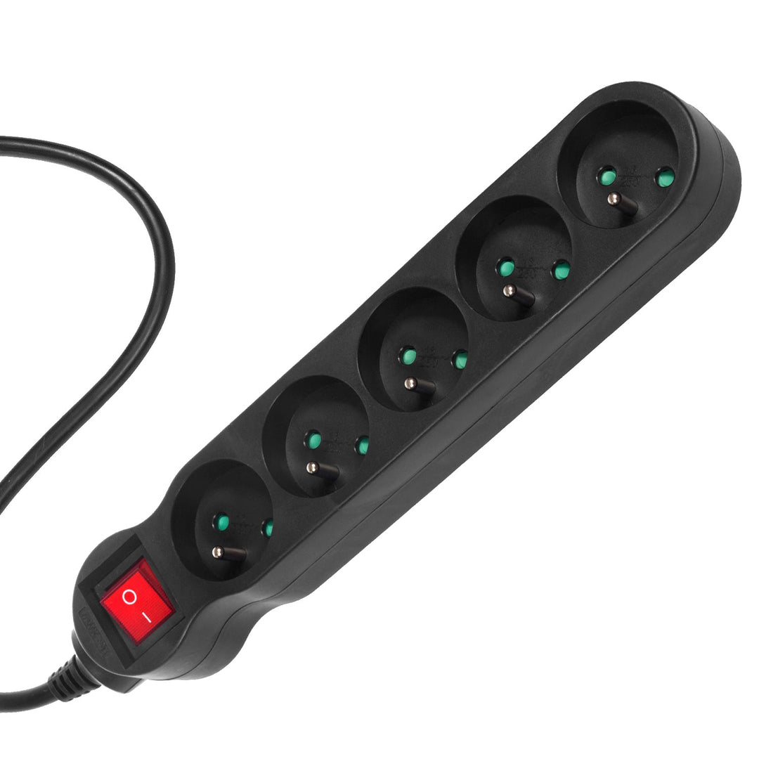 Maclean Energy MCE185 produžni kabel s prekidačem i 5 utičnica