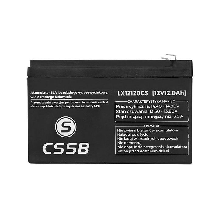 Baterija proizvedena pomoću AGM gel tehnologije CSSB 12V 12Ah