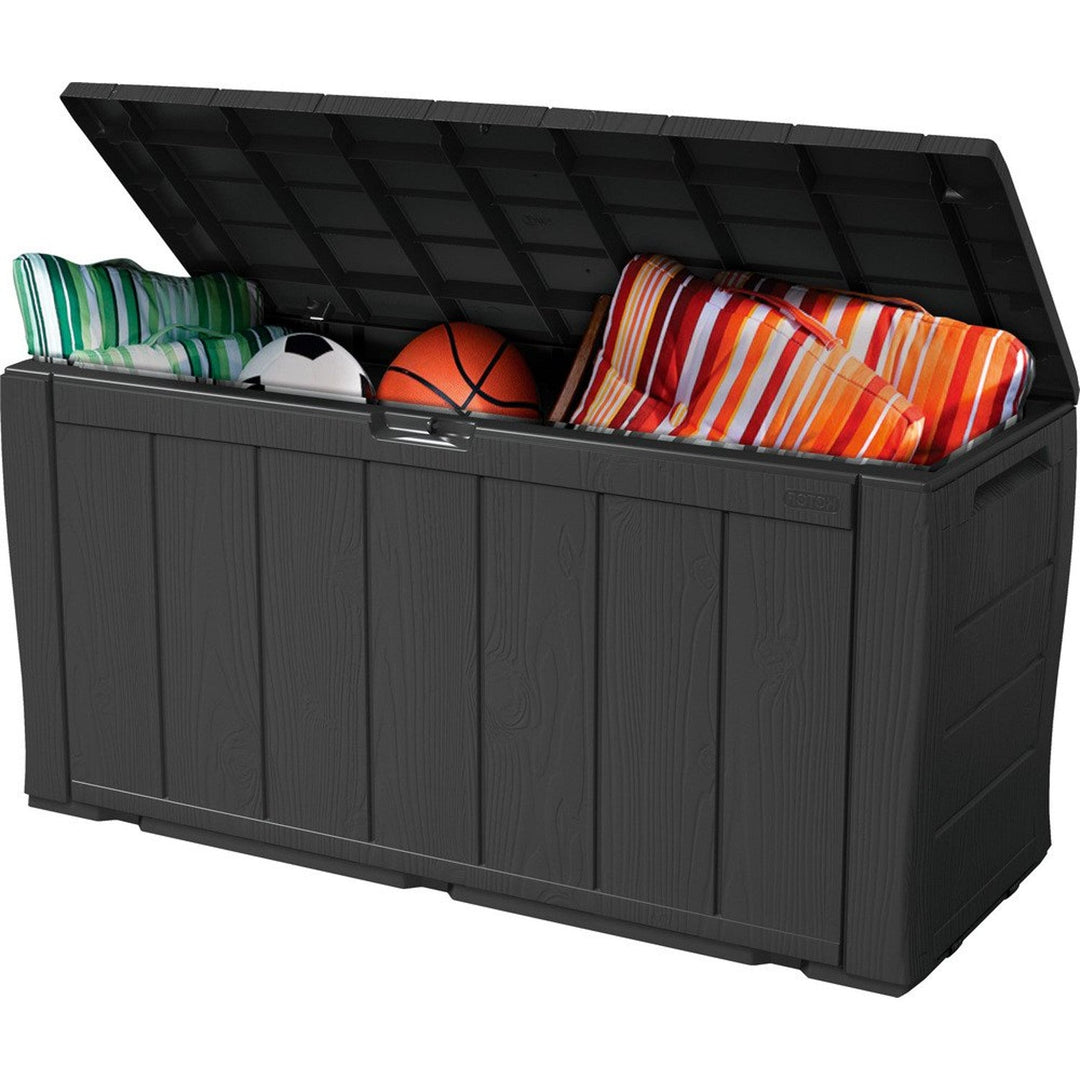 Keter Sherwood 270L antracitna balkonska vrtna kutija