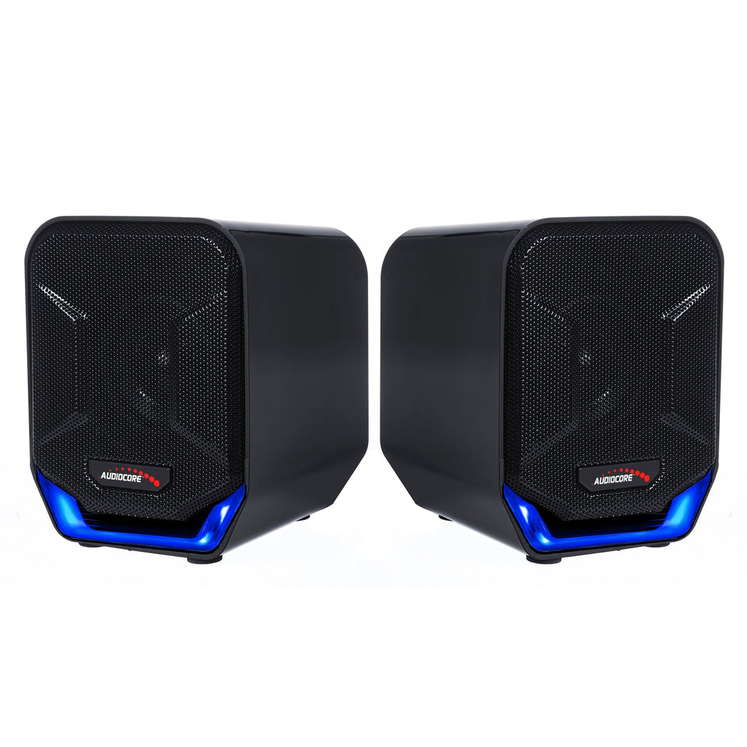 6W USB plavo-crni zvučnici za računalo Audiocore AC865 B