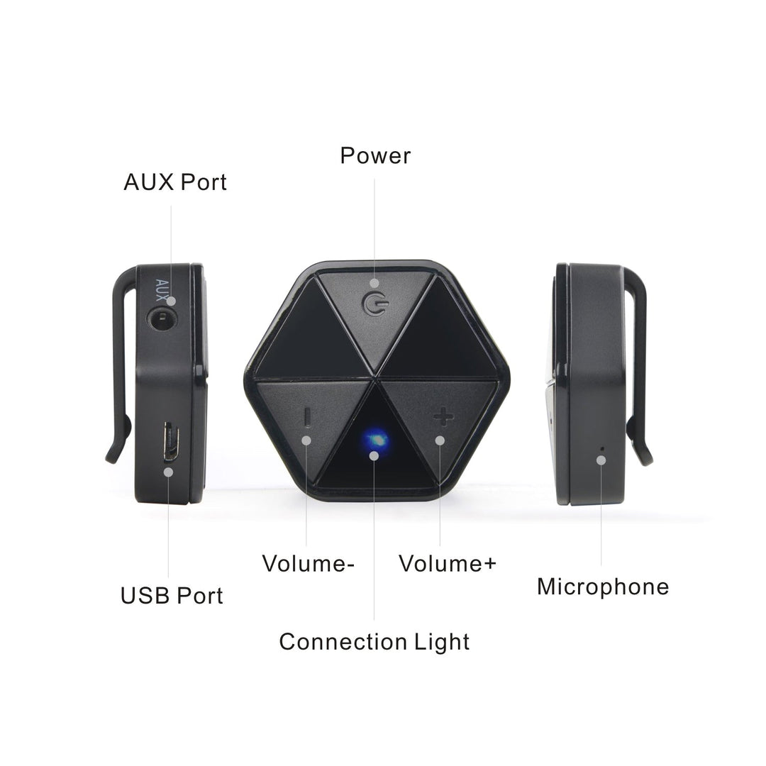 Bluetooth adapter-prijemnik s kopčom Audiocore AC815 - HSP, HFP, A2DP, AVRCP