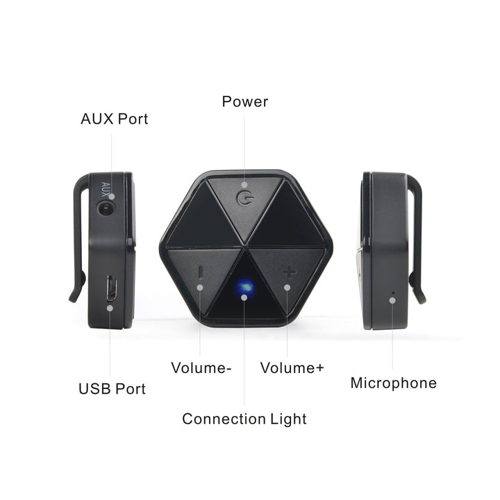 Bluetooth adapter-prijemnik s kopčom Audiocore AC815 - HSP, HFP, A2DP, AVRCP