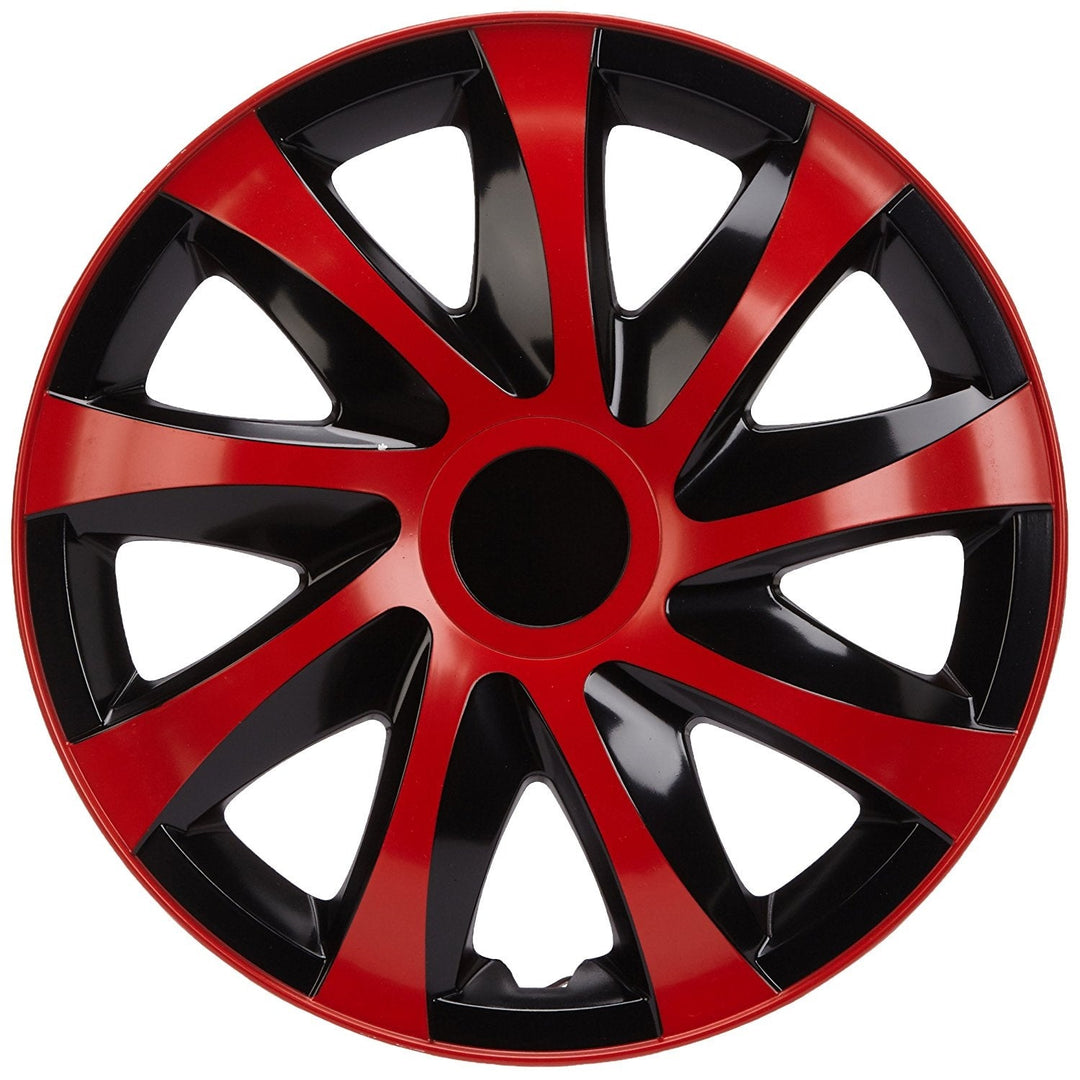 Univerzalne navlake za kotače 15" NRM DRACO crvene i crne, 4 komada