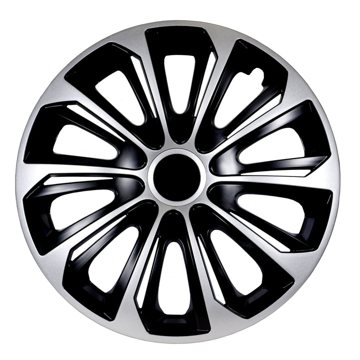 Univerzalne navlake za kotače 16" NRM STRONG Duocolor crna i srebrna, 4 komada