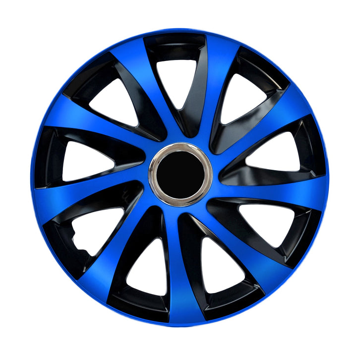 Univerzalne navlake za felge 14" NRM DRIFT Extra plavo/crno 4 komada