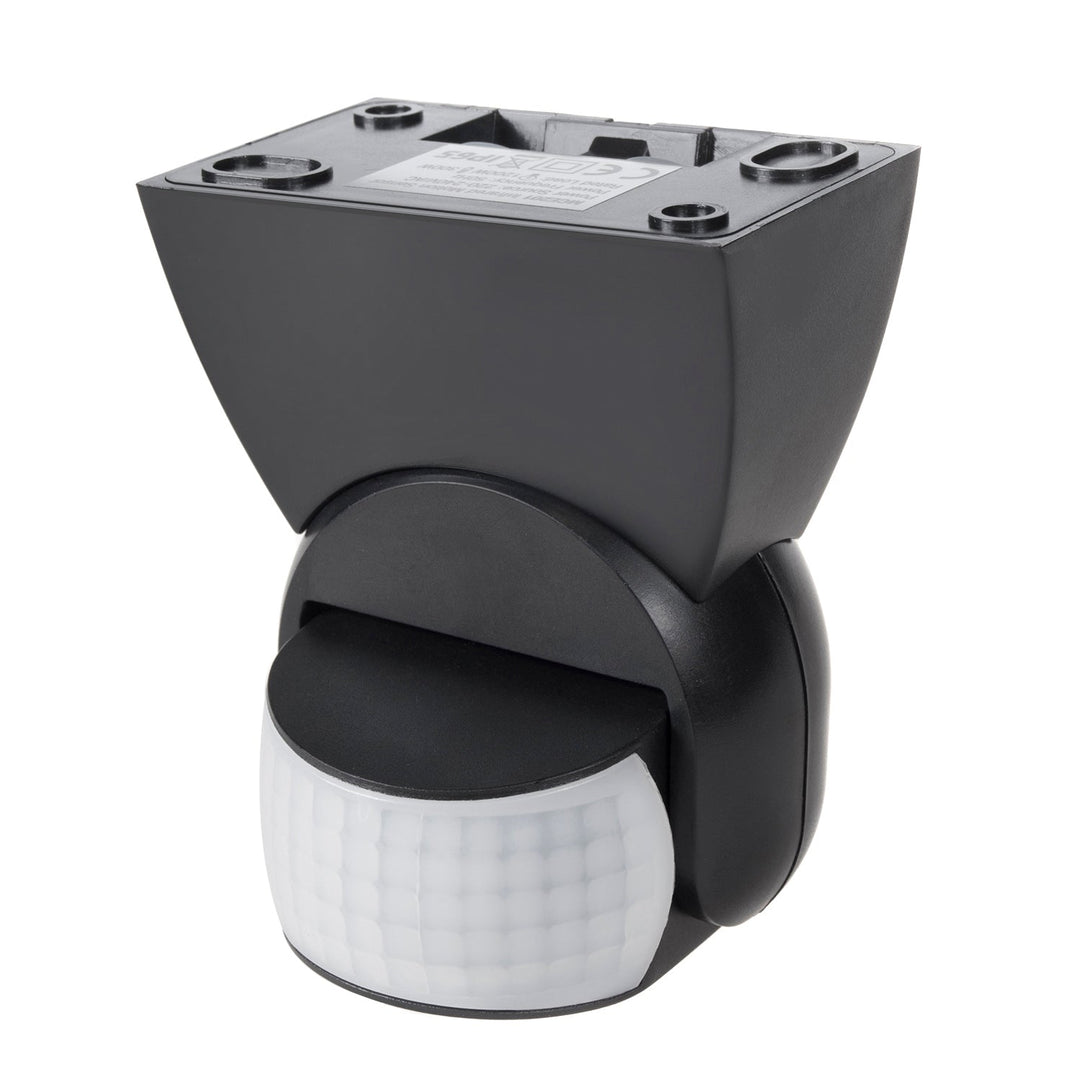 Moderni infracrveni senzor pokreta Maclean Energy MCE201B, domet 12 m, crni, IP65