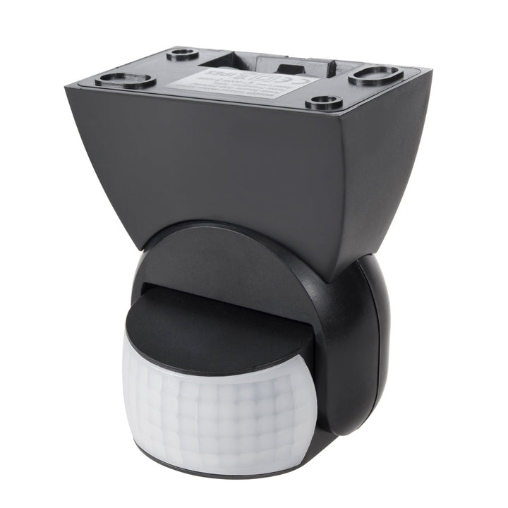Moderni infracrveni senzor pokreta Maclean Energy MCE201B, domet 12 m, crni, IP65