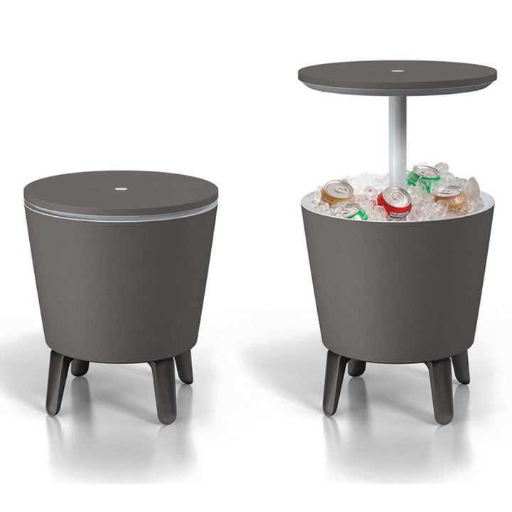 Keter vrtni bar, stol, hladnjak, sivi, Cool Bar