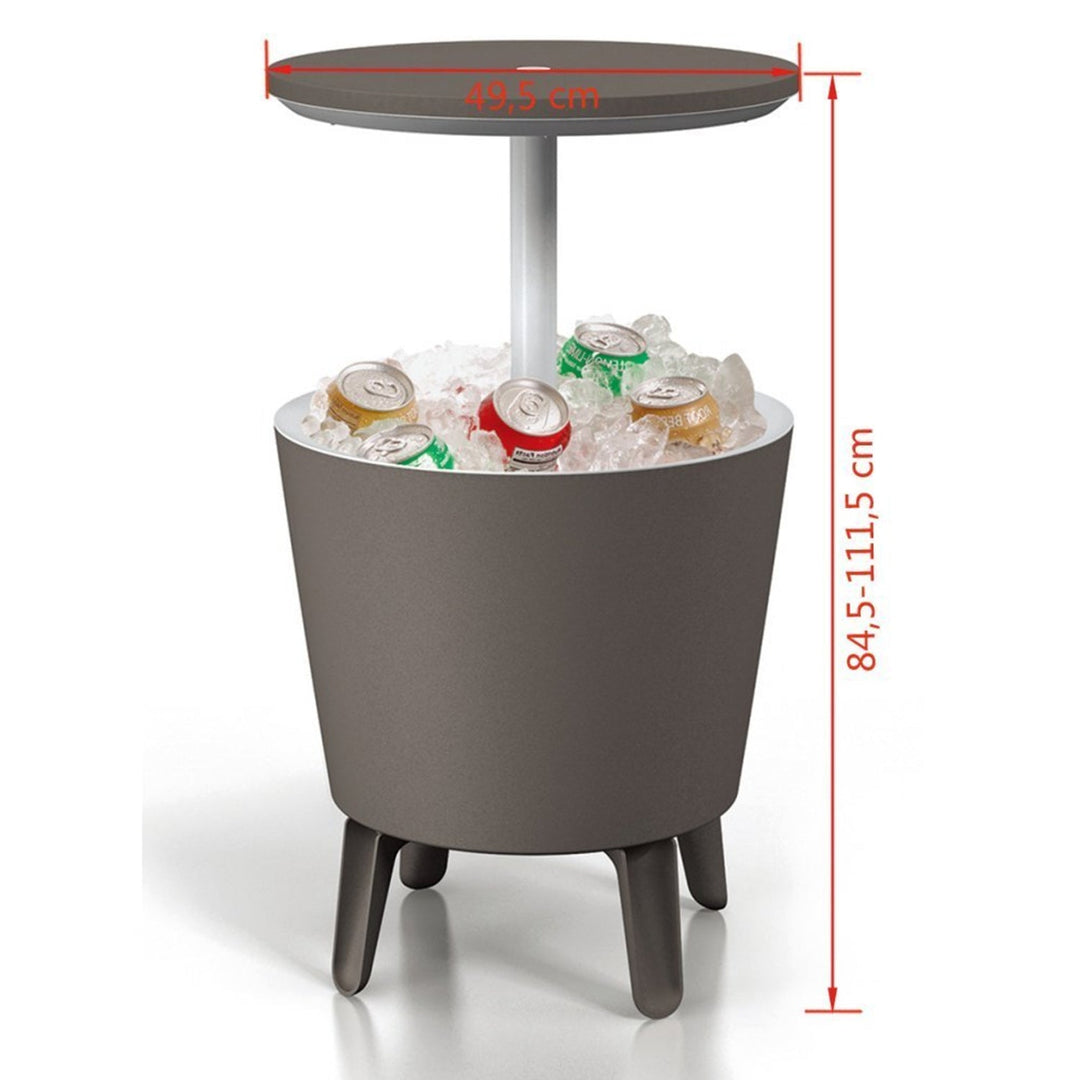 Keter vrtni bar, stol, hladnjak, sivi, Cool Bar