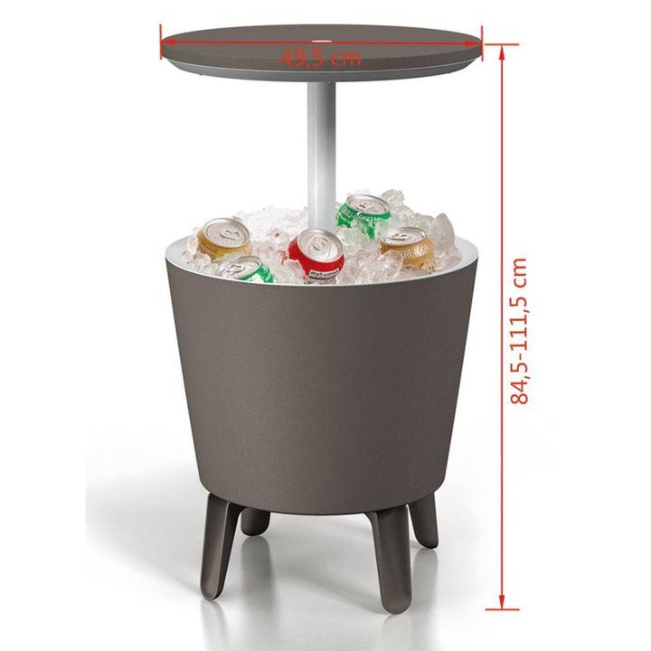 Keter vrtni bar, stol, hladnjak, sivi, Cool Bar