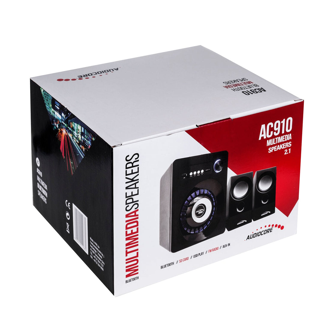 Audiocore AC910 Bluetooth 2.1 set zvučnika s FM radiom, ulazom za TF karticu, AUX i USB napajanjem
