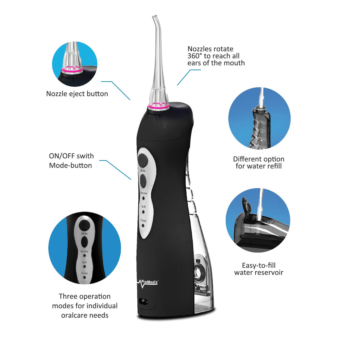 Promedix PR-770 IPX7 bežični dentalni irigator za zube