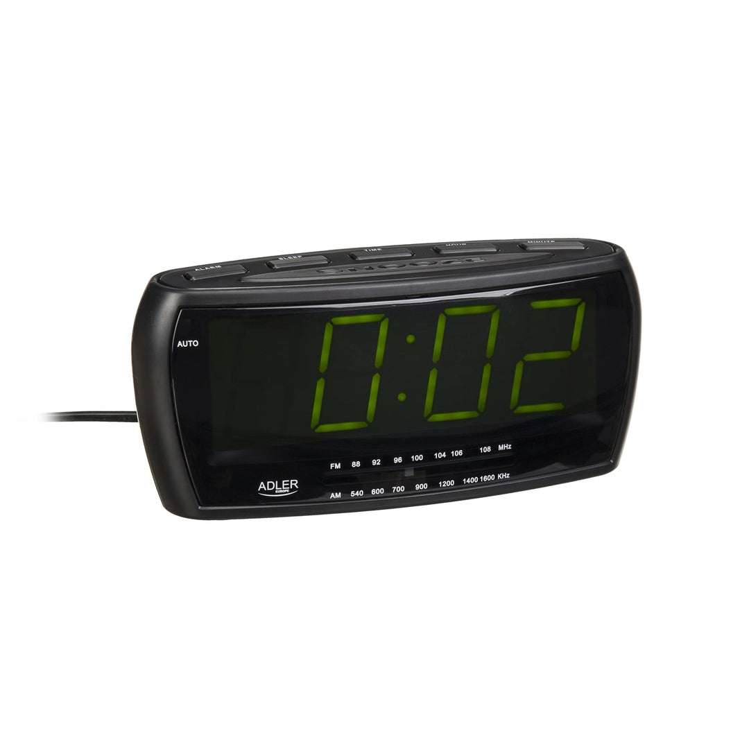 FM/AM radio budilica s LED satom Adler AD1121 kvalitetna